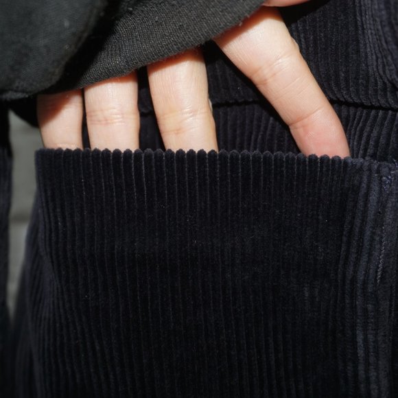 Vintage 90s Ralph Lauren Corduroy Navy Jacket 6 - Picture 2 of 7